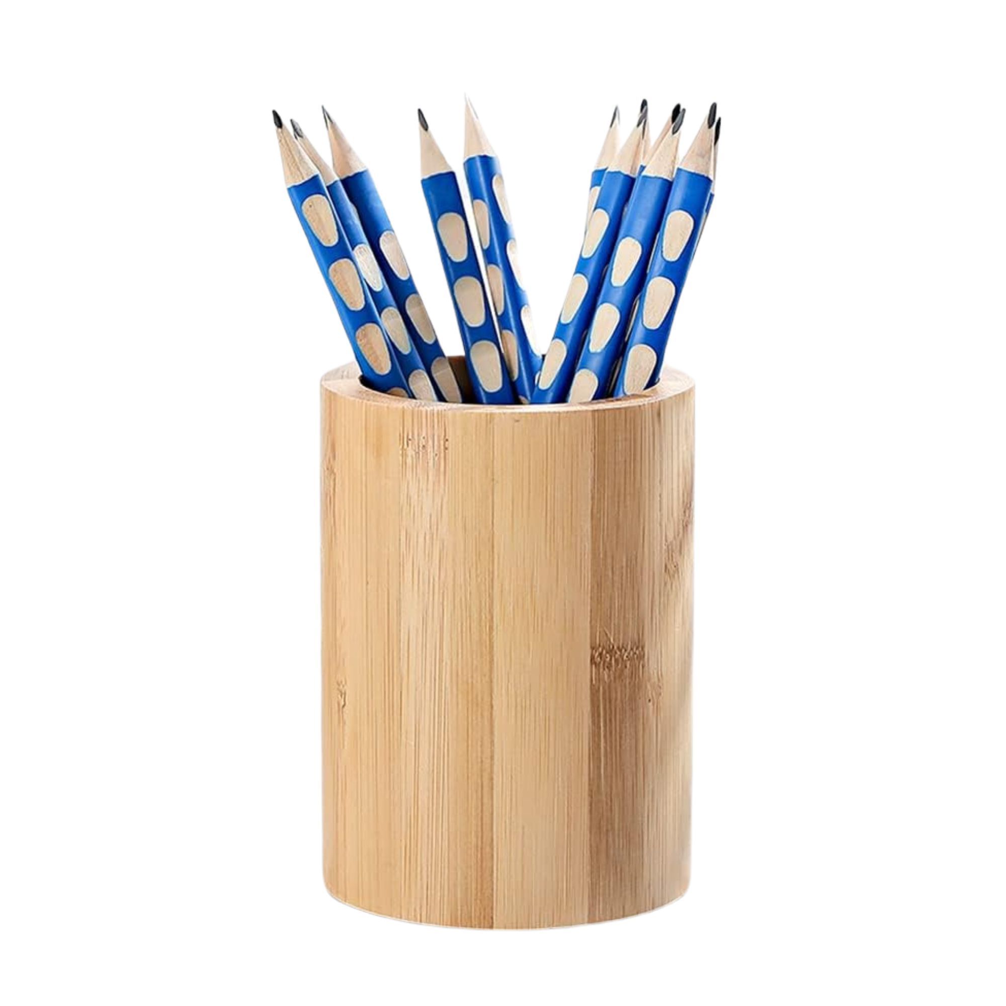 Hot selling Round Tumbler Cup for Pencils Bamboo Toothbrush Holders Bathroom Cup, Toothpaste, Pens Makeup Brushes Holder