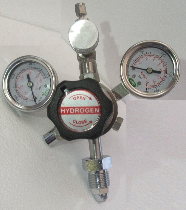 High pressure Ammonia gas regulator with gauge