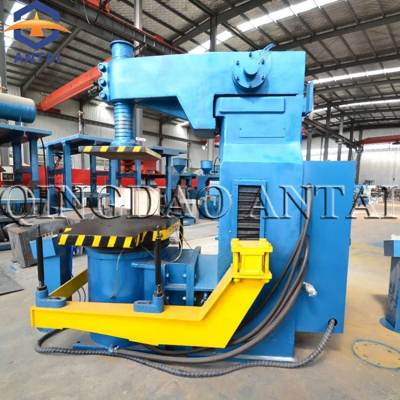 Foundry green sand jolt squeeze molding machine