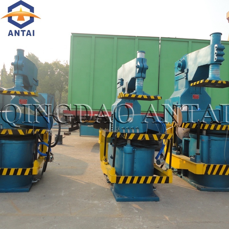 Foundry green sand jolt squeeze molding machine