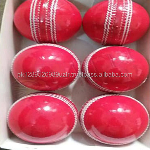 Genuine White Leather 4-Piece custom Cricket Match Leather Ball