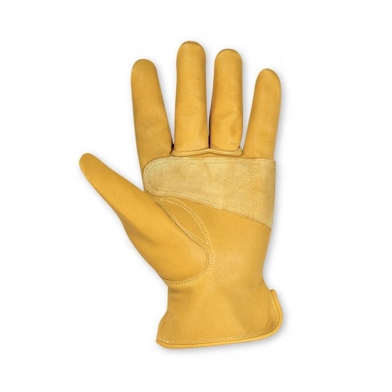 Goatskin leather customized heat resistant safety and Gardening Winter Work Driving Gloves