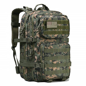 Outdoor 3P attack tactical backpack large capacity camouflage field camping waterproof sports mountaineering shoulder bag