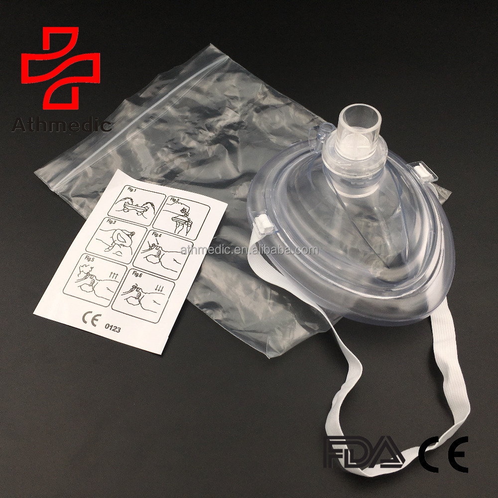 2023 promotion Resuscitator training first aid emergency China Cpr practice CPR mask Adult Child Cpr mask Training Masks Valves