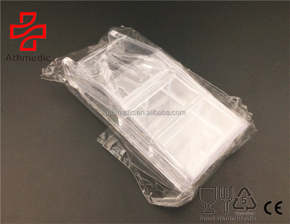 2023 Athmedic food grade medicine tablet drug Wallet Unique cutter transparent pill cutter transparent pill Splitter