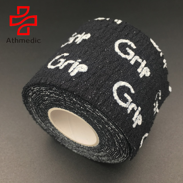 2024 Athmedic sport cotton stretch custom logo sweatproof OEM weightlifting thumb tape printed lifting crossfit thumb tape