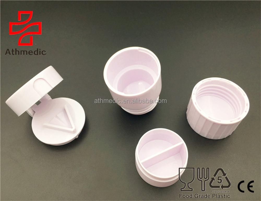 2023 Athmedic food grade medicine tablet drug Wallet Unique cutter transparent pill cutter transparent pill Splitter