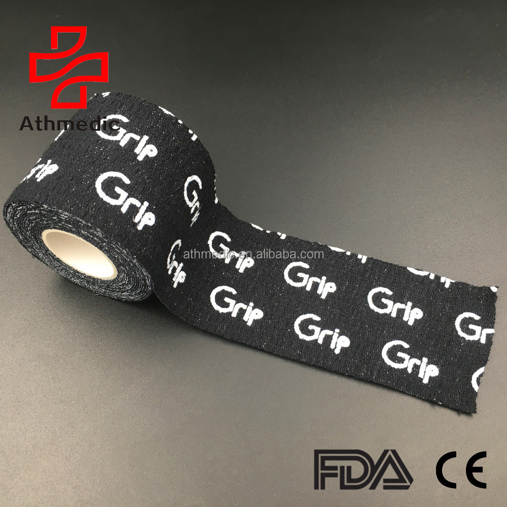 2024 Athmedic sport cotton stretch custom logo sweatproof OEM weightlifting thumb tape printed lifting crossfit thumb tape