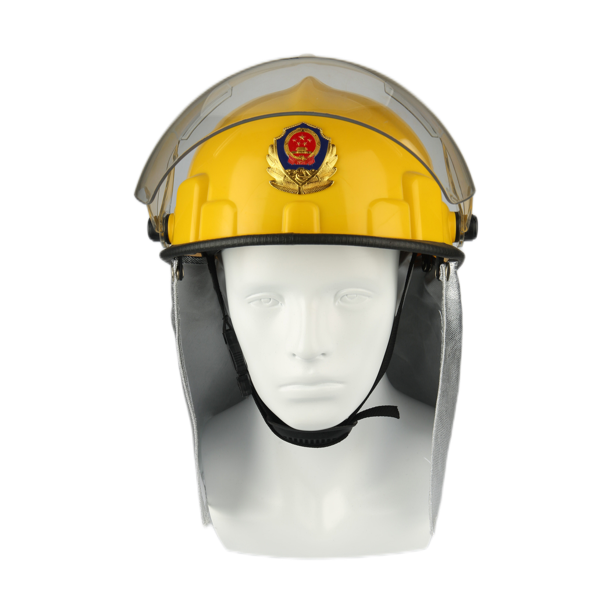 Fireman Safety Firefighting Helmet Fireman Helmet With Protective Weight Using In Fire Rescue