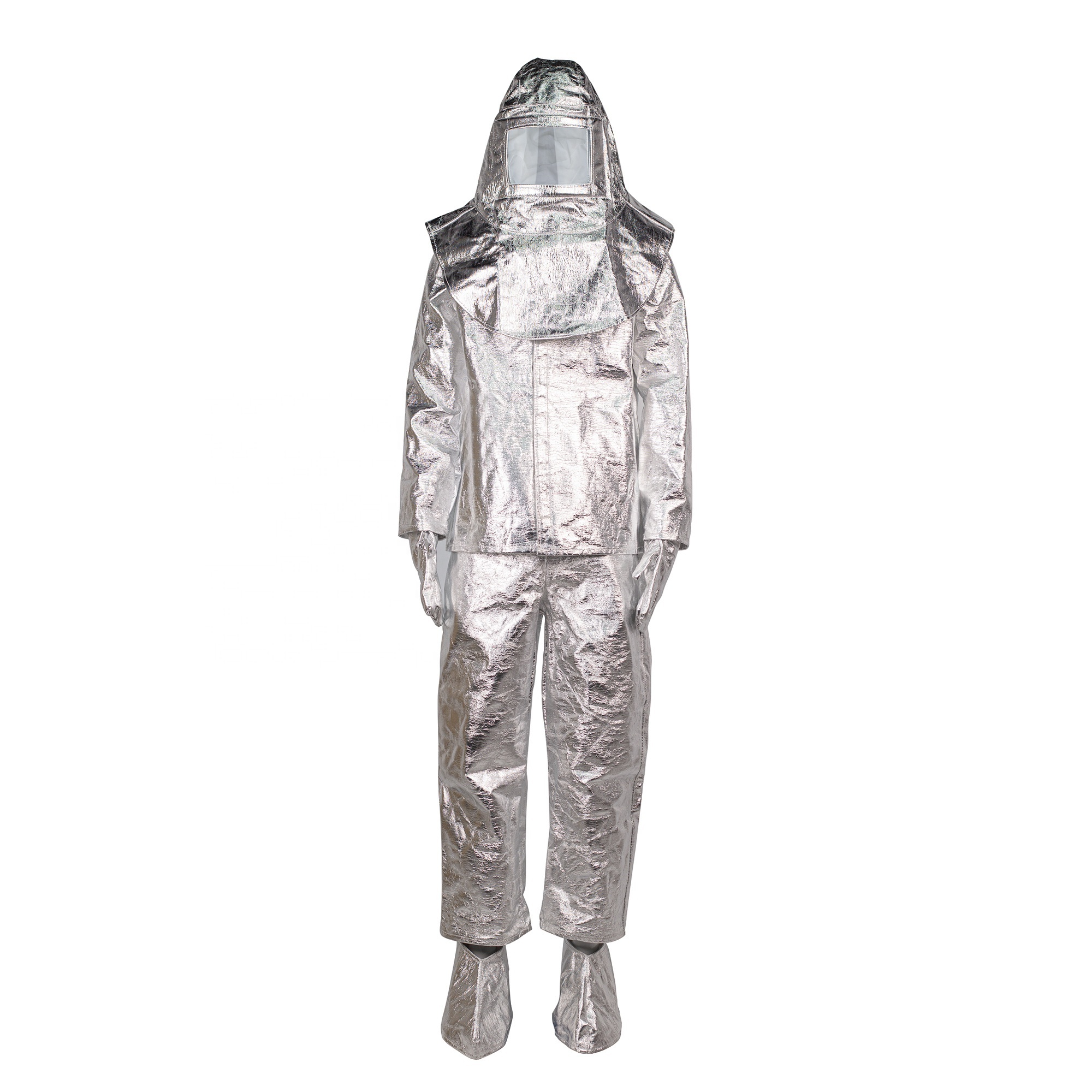 Heat radiation protection aluminum suits Foil Equipment Aluminized Fire Proximity Suit