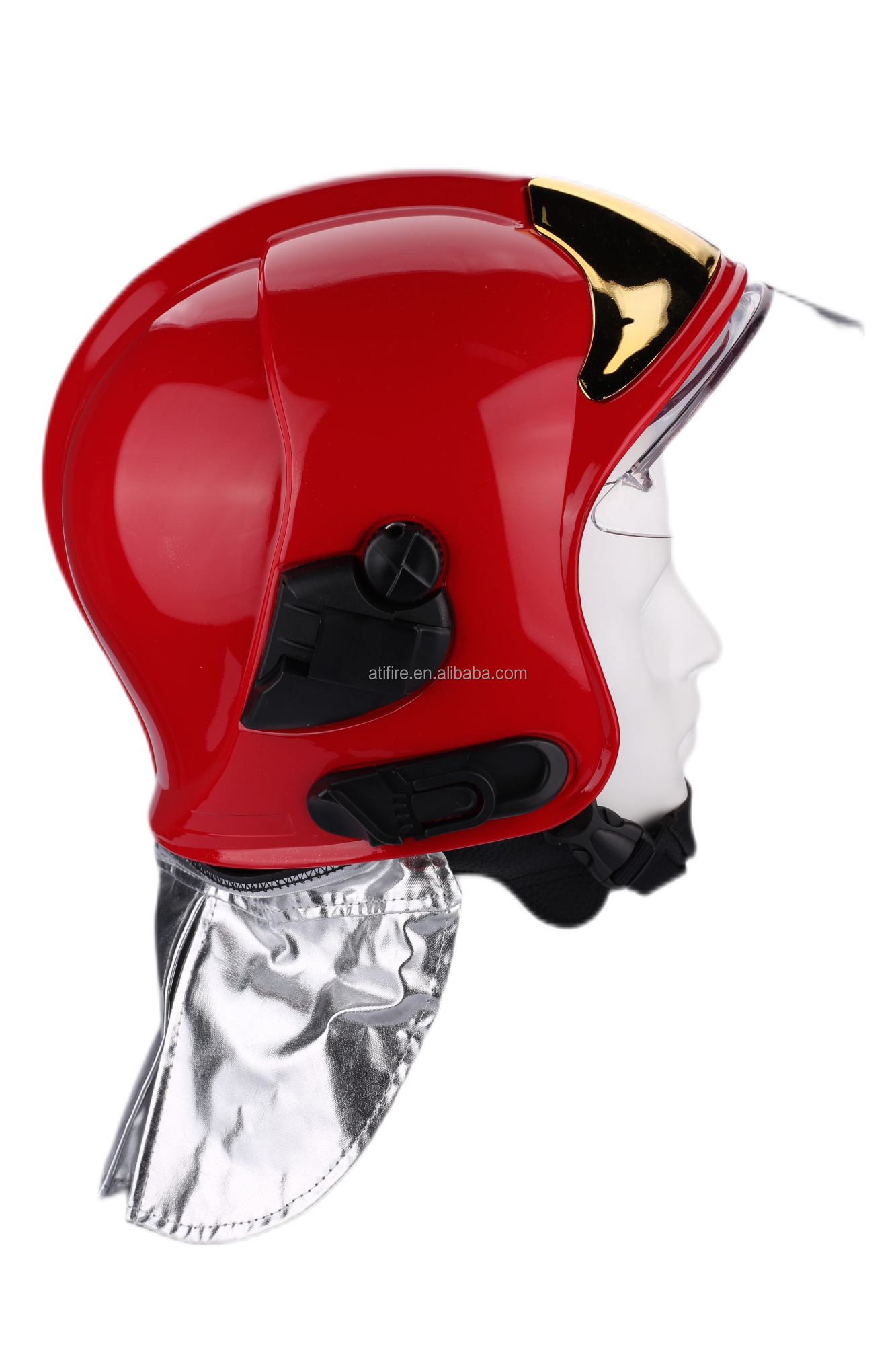 Hot Sale Firefighter Helmet Fire Fighting Helmet Fire Retardant Flashlight