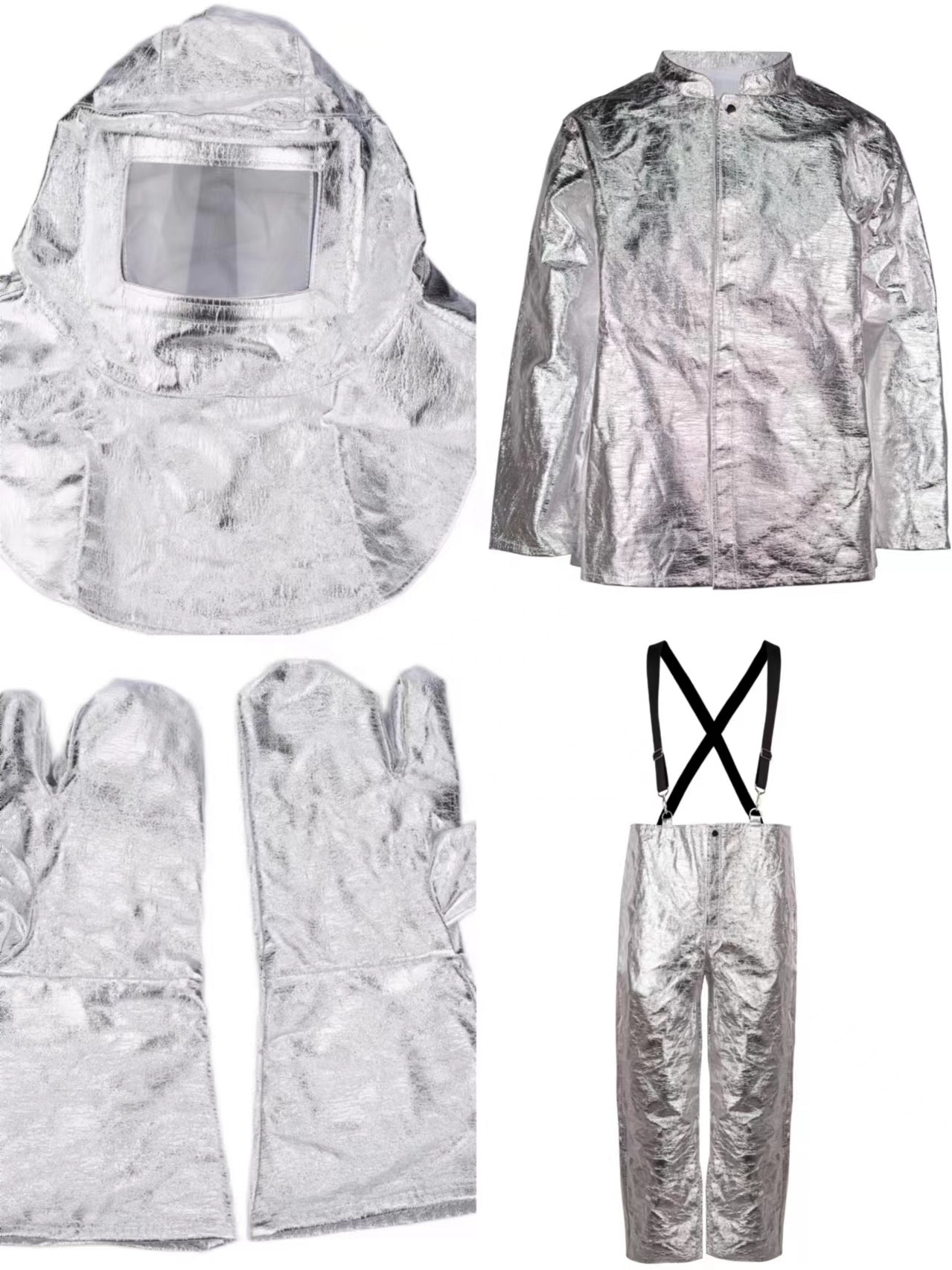 High-Performance Aluminized suit Fire Clothing for Maximum Heat Protection and Safety