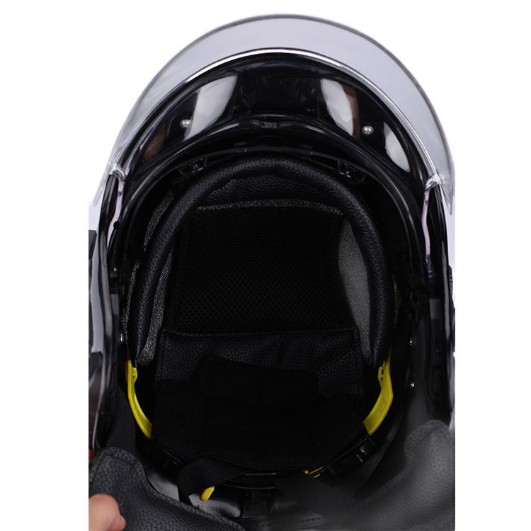 High Quality Flame Retardant Europe Fire Fighting Protective Firefighter Fireman Safety Helmet For Firemen