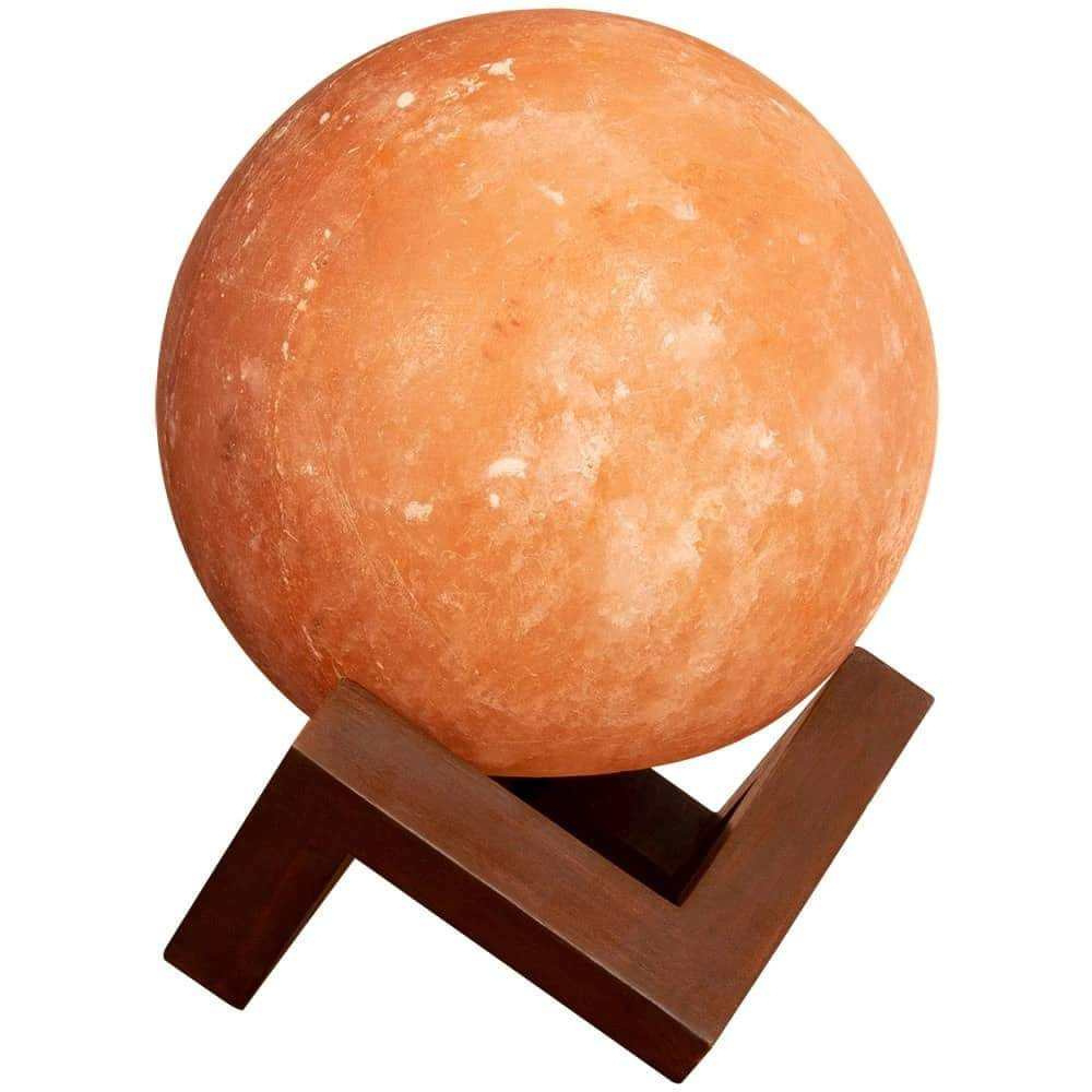 Wholesale Ball Shaped Salt Lamp Bulk Quantity Himalayan Rock Salt Lamps With Bulb For Night Light ball shape lamp custom logo