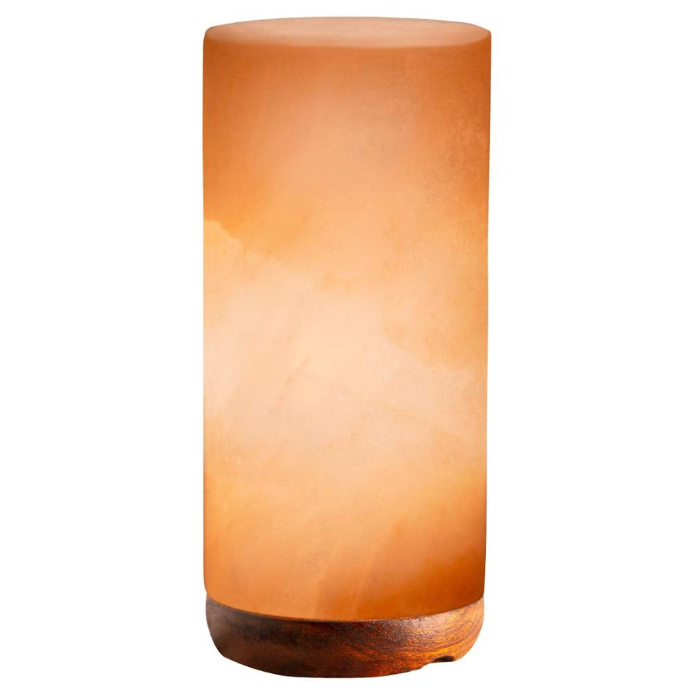 Himalayan Salt Cylinder Shape salt lamp with Electric Cord Lamp for Home and Office Decoration Available in Bulk Price 0EM