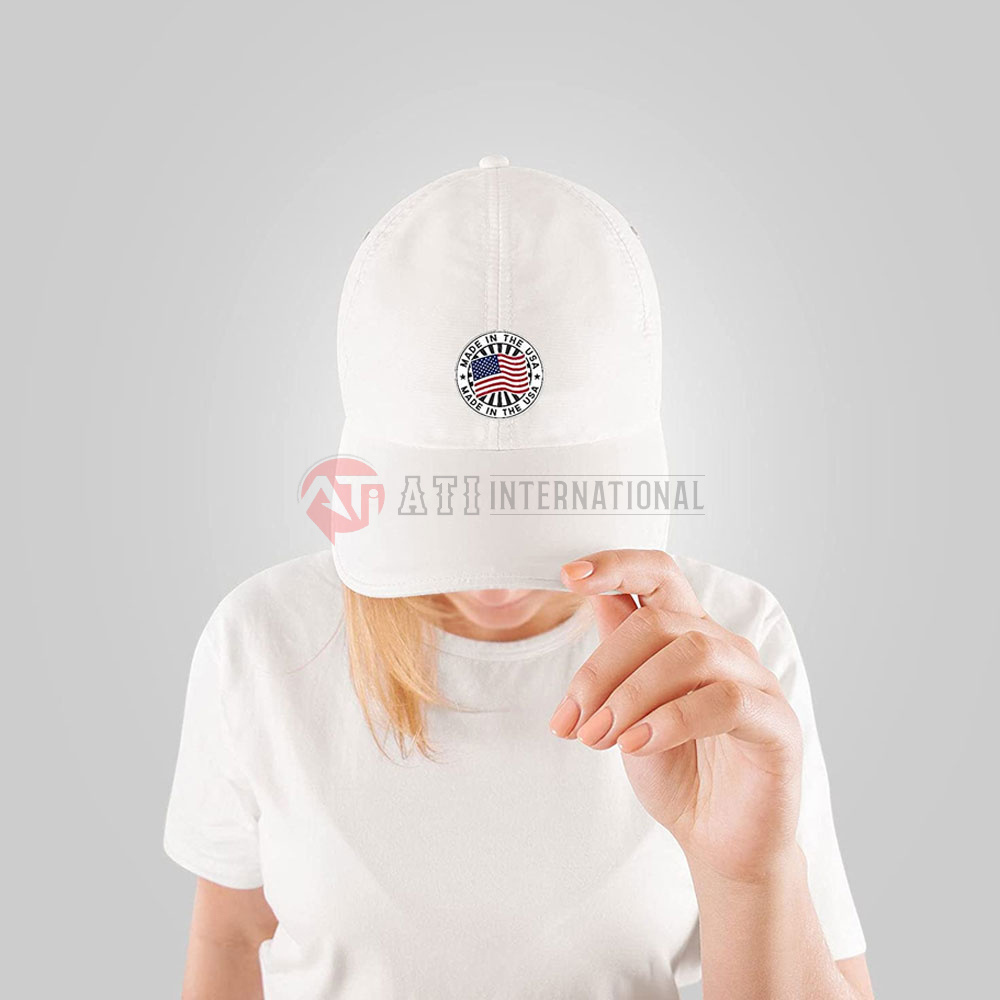 Shirts Shoes Jeans Bags Supplies Rectangle Round with Heat Glue for Hats Sublimation Hat Patches Custom