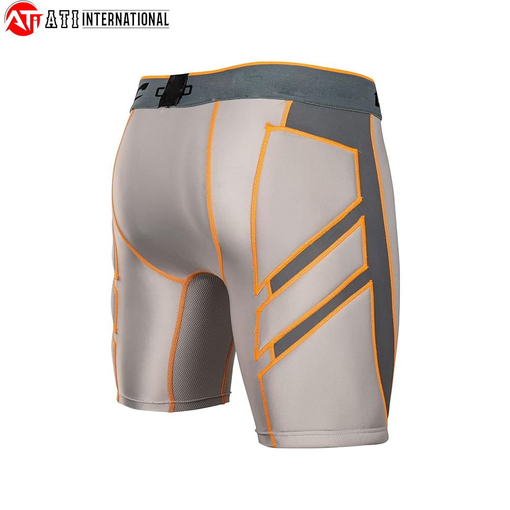 Wholesale Custom Hot Sale Elastic Yoga Pants Nylon Athletic Breathable Compression Yoga Men's Shorts