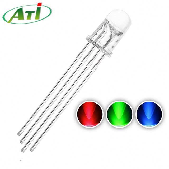 Low RGB led price 2 pin 5mm 3mm round RGB Led diode lighting