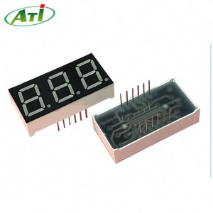 white 0.56 inch 7 segment LED display /3 digit number display European and America