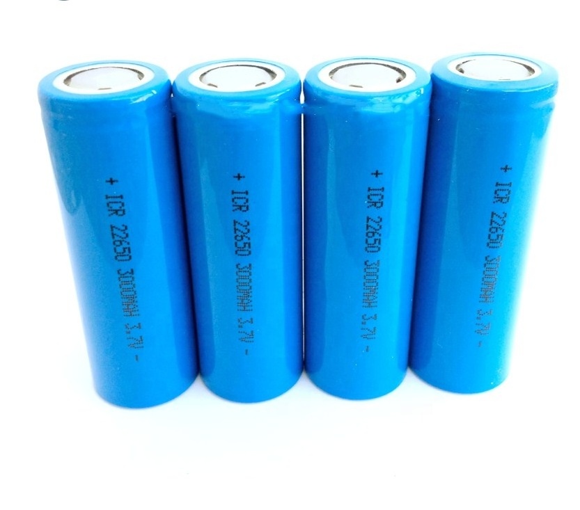 High Quality 22650 3.7V 3000mAh Rechargeable Li-ion Batteries 3.7V 22650  2000mAh--3000mAh  Rechargeable  Lithium ion Battery