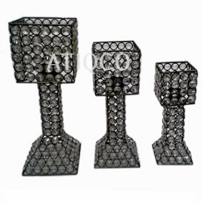 Indian Metal Modern Design Candle Holder Stylish Iron Brass Candle Stand Outstanding Iron Votive Silver Color Candle Stand