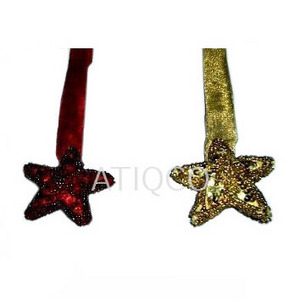 Indian Glass Beads Star X-mas Hanging Latest & Modern Star X-Mas Hanging Attractive X-Mas Hanging Decoration For Christmas Tree