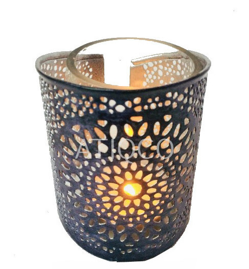 Decoration Iron Tea Light Votive Latest Modern & Smart Metal Candle Holder Decoration For Party Top Selling Holder