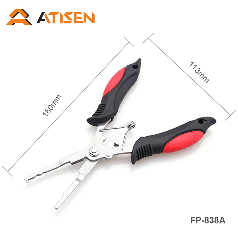 Hot Selling  Fishing Scissors Stainless Steel  And On Board Multi Tool Fishing Accessories Pliers Cut fishing line