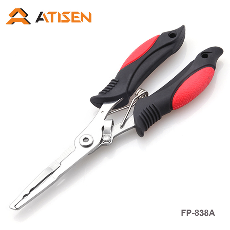 Hot Selling  Fishing Scissors Stainless Steel  And On Board Multi Tool Fishing Accessories Pliers Cut fishing line