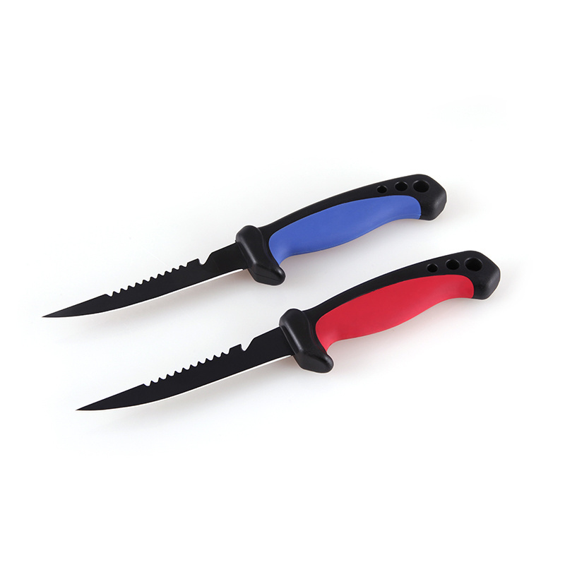 New Arrival Fillet Knife Blank Fish, PP+TPR  Handle Fish Fillet Knife With Sheath