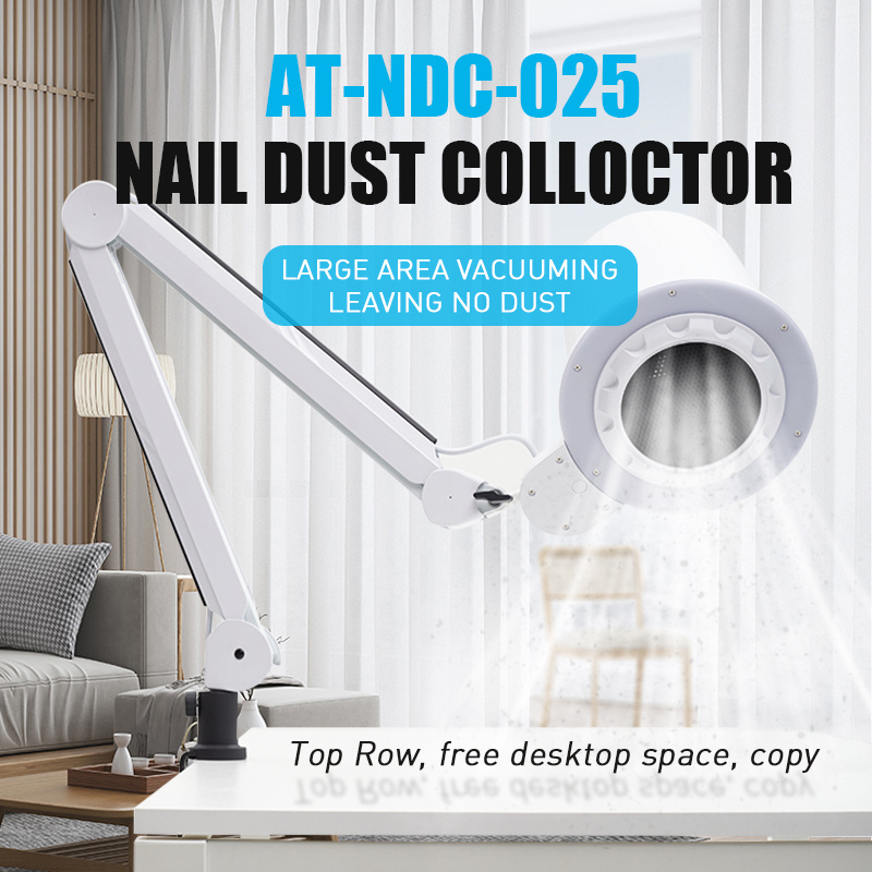 2024 nail dust collector and fume extractor professional with led