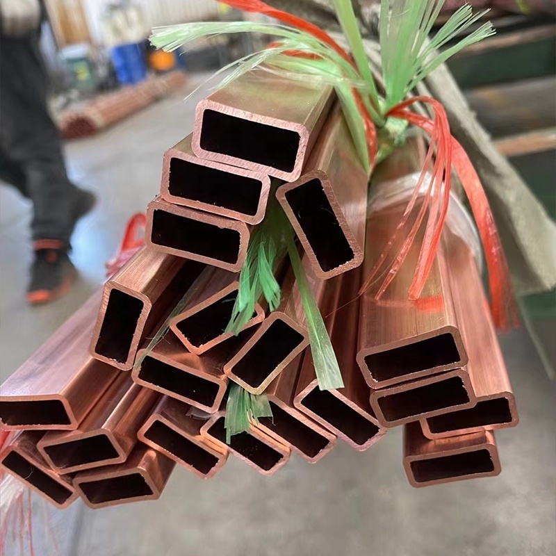 C11000 C10200 C12000 C12200 copper tube rectangular copper pipe  square copper tube