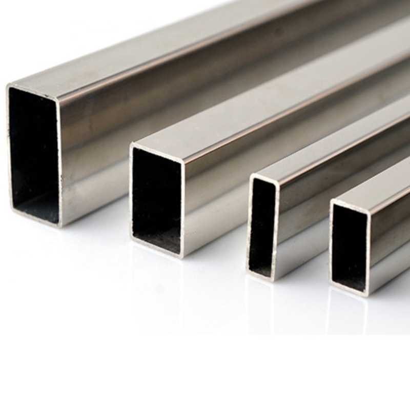 201 304 316 Square Rectangular Stainless Steel Tube Welded Stainless Steel Pipes