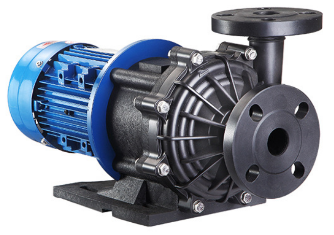 High-temperature magnetic drive chemical-resistant magnetic pump, the pump head material is FRPP/PVDF