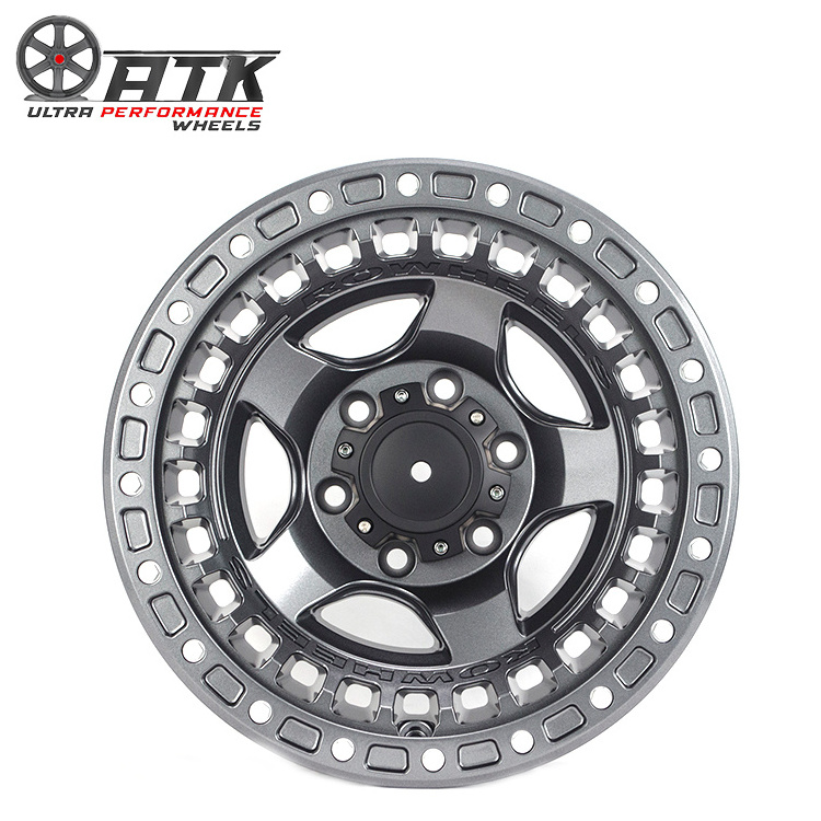 17 inch 17x8.5 Casting Wheel Car Rims 5x127 6x139.7 Heat Treatment Alloy 4x4 Off-road Car Whhels