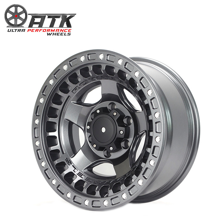 17 inch 17x8.5 Casting Wheel Car Rims 5x127 6x139.7 Heat Treatment Alloy 4x4 Off-road Car Whhels