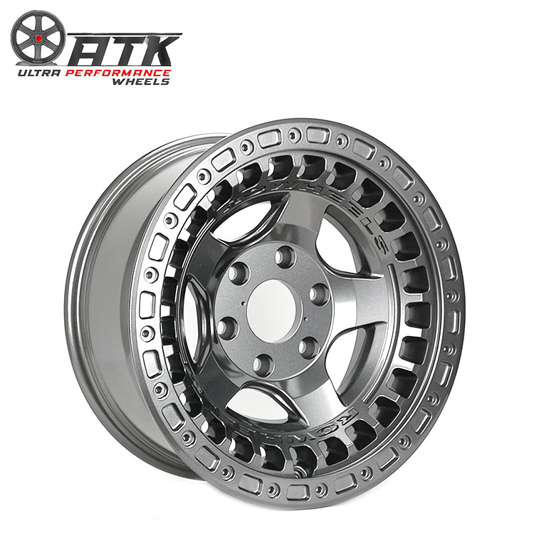 17 inch 17x8.5 Casting Wheel Car Rims 5x127 6x139.7 Heat Treatment Alloy 4x4 Off-road Car Whhels