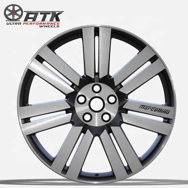 Aluminum Alloy  Wheel Alloy Rims 5X120 Passenger Car Wheel 22 Inch For Land Rover