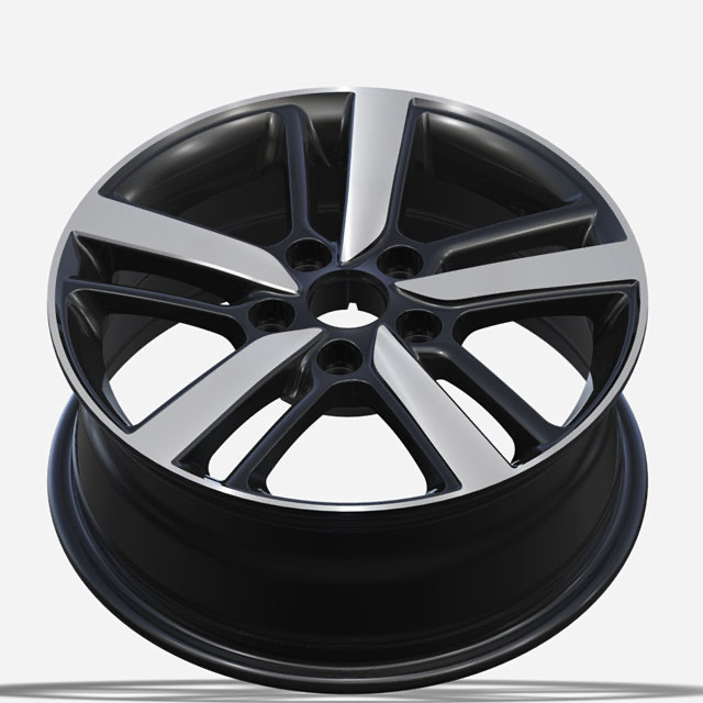 Rims Passenger Car  Aluminum 16 Inch for Cars Modification Wheel Tires for Cars  Size 5X114.3