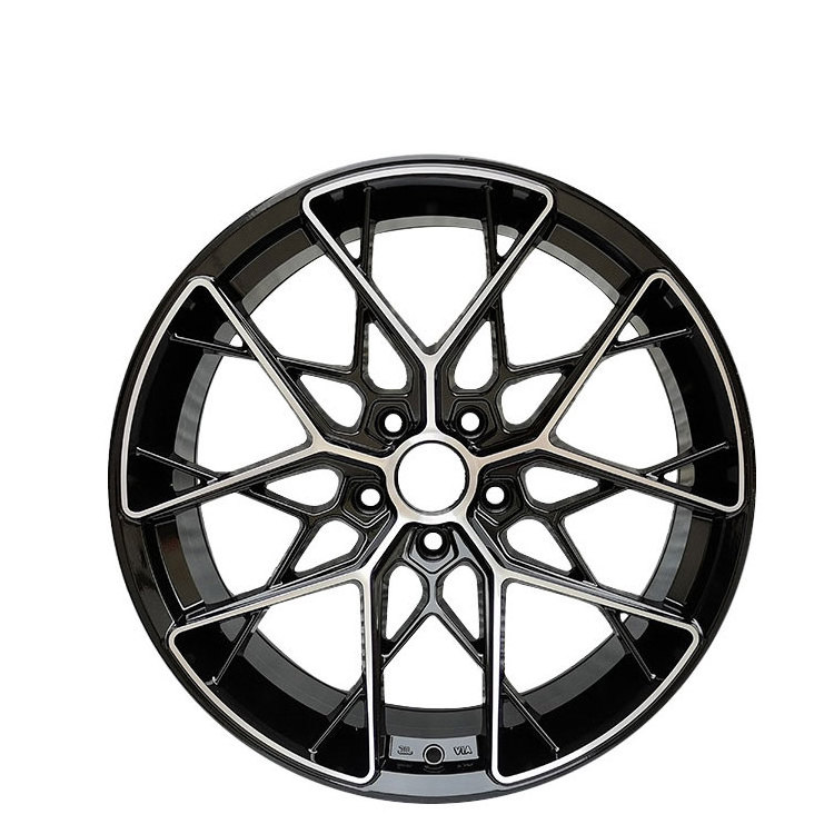 Flow Forming 19*9.5 Commercial Car Custom Casting Aluminum Alloy Car Rims Passenger Car Wheels