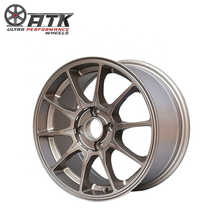 4*100 5*114.3 Alloy Passenger Car Wheels 4 5 Holes Suitable for Honda Civic Fit Fengfan Xrv Toyota Volkswagen Polo