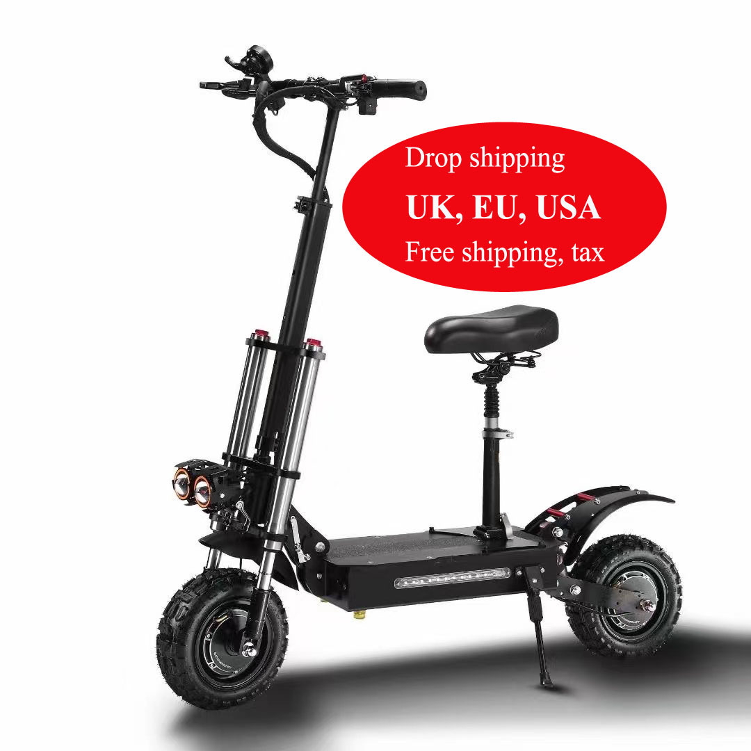 Powerful beast 2400w 3200w 5600W off road foldable adults electric kick scooter 55~100km/h climbing in stock EU USA warehouse