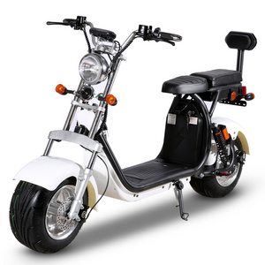 eHoodax 10 inch big wheel long distance e scooter electric fat tire fast speed 45mph scooter with EEC COC Europe road legal