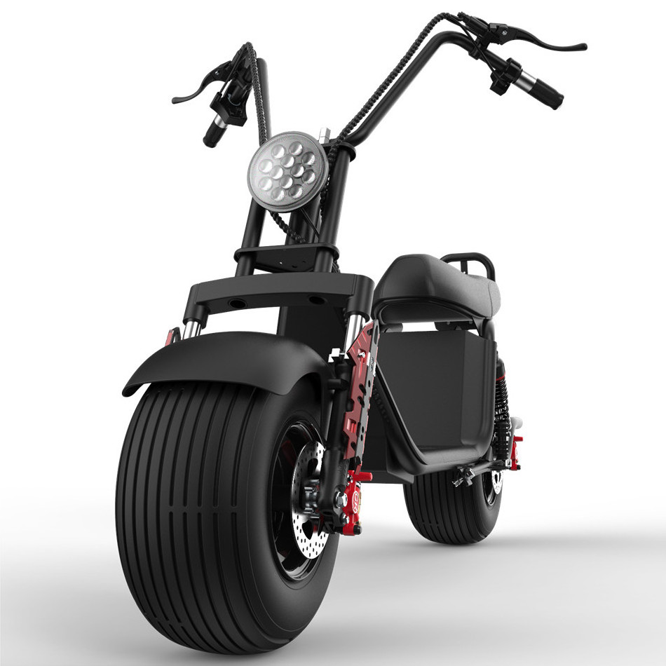 Citycoco Eu Warehouse 60V 12AH 20AH Long Range Fat Tire Electric Scooter with Big Seat