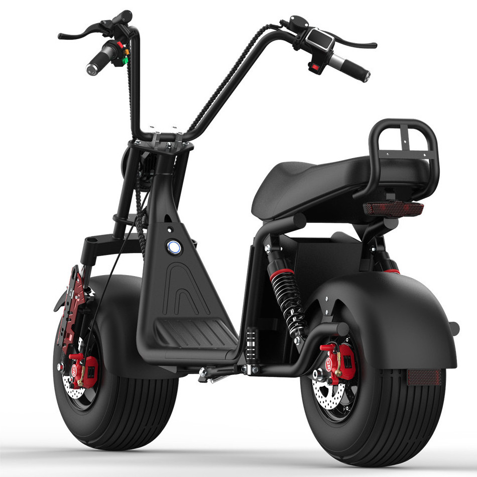 Citycoco Eu Warehouse 60V 12AH 20AH Long Range Fat Tire Electric Scooter with Big Seat