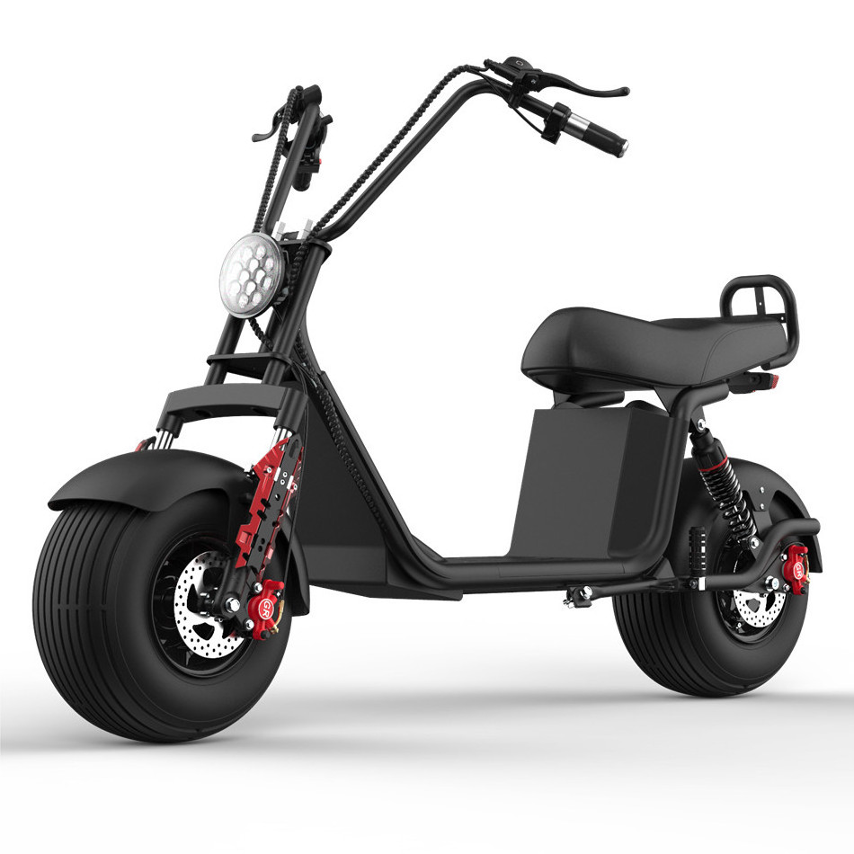 Citycoco Eu Warehouse 60V 12AH 20AH Long Range Fat Tire Electric Scooter with Big Seat