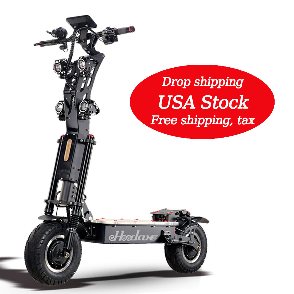 [USA EU Stock]Free Shipping New Off Road Kick Foldable Portable Scooter 80-100km/h Two Wheels Adult Electric Scooter