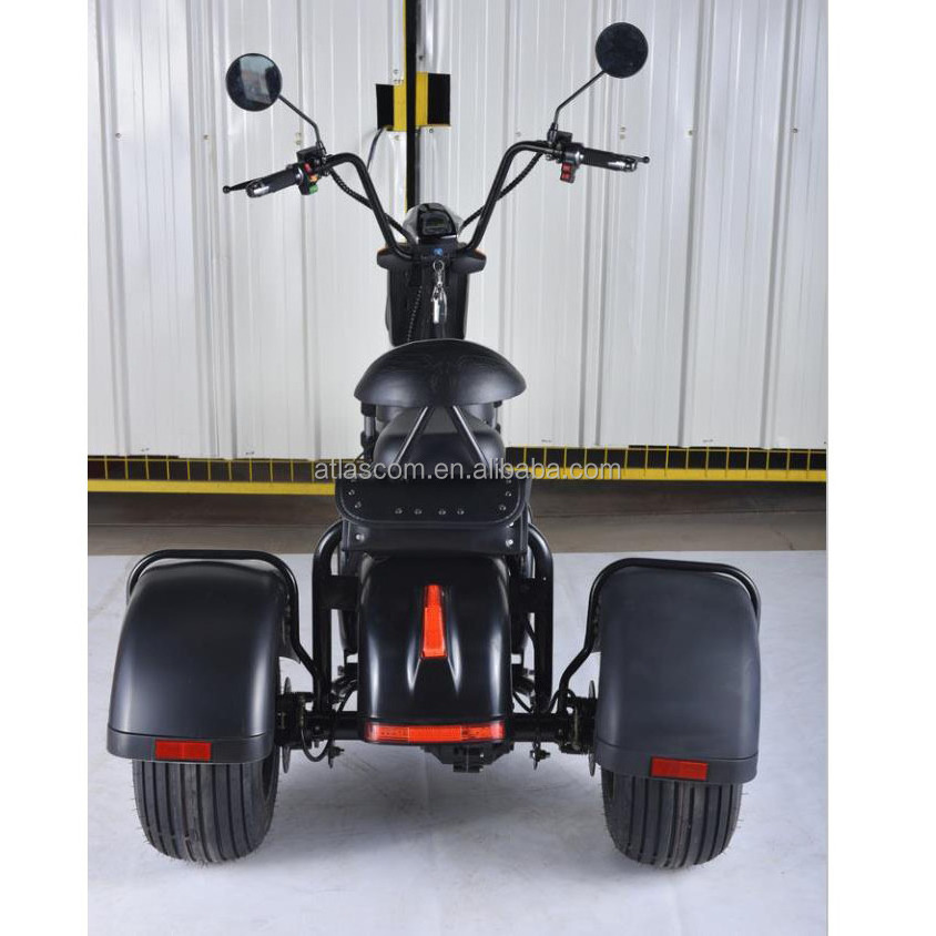 Best price scooter three wheel bicycle with 2 seat hot selling 3 wheel electric scooter