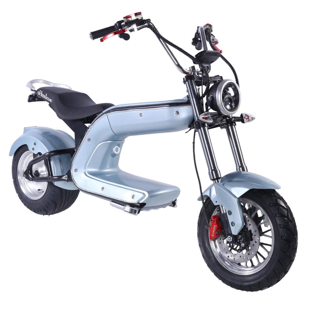 2022 fastest 2000w 2500w eHoodax moped adult classic high speed long range e bike 60v 12ah 20ah electric scooter