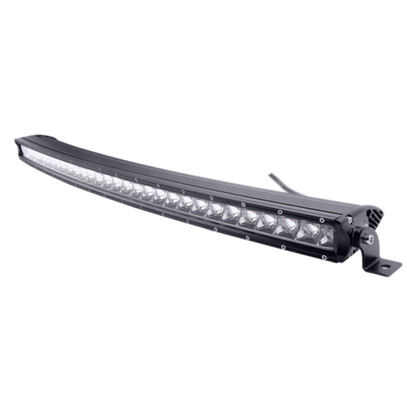 Factory supply 5D lens Single row strobe led light bar 150W 9-32V DC super bright led work light bar for boat 4x4 ATV 4WD